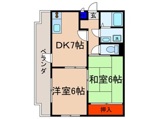 ＭＡＮＳＩＯＮ禅の物件間取画像